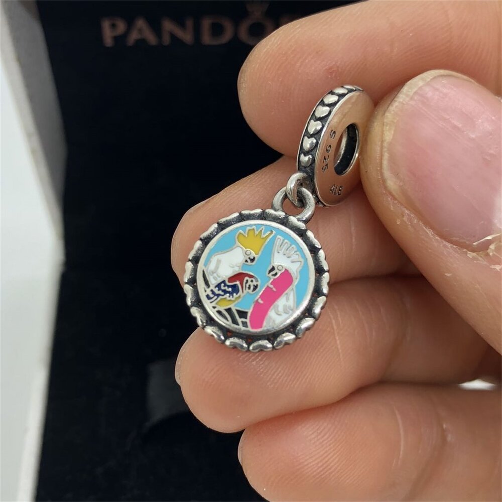 ✨🔥Pandora Birds of Australia Hanging Charm S925 Sterling Silver jewelry